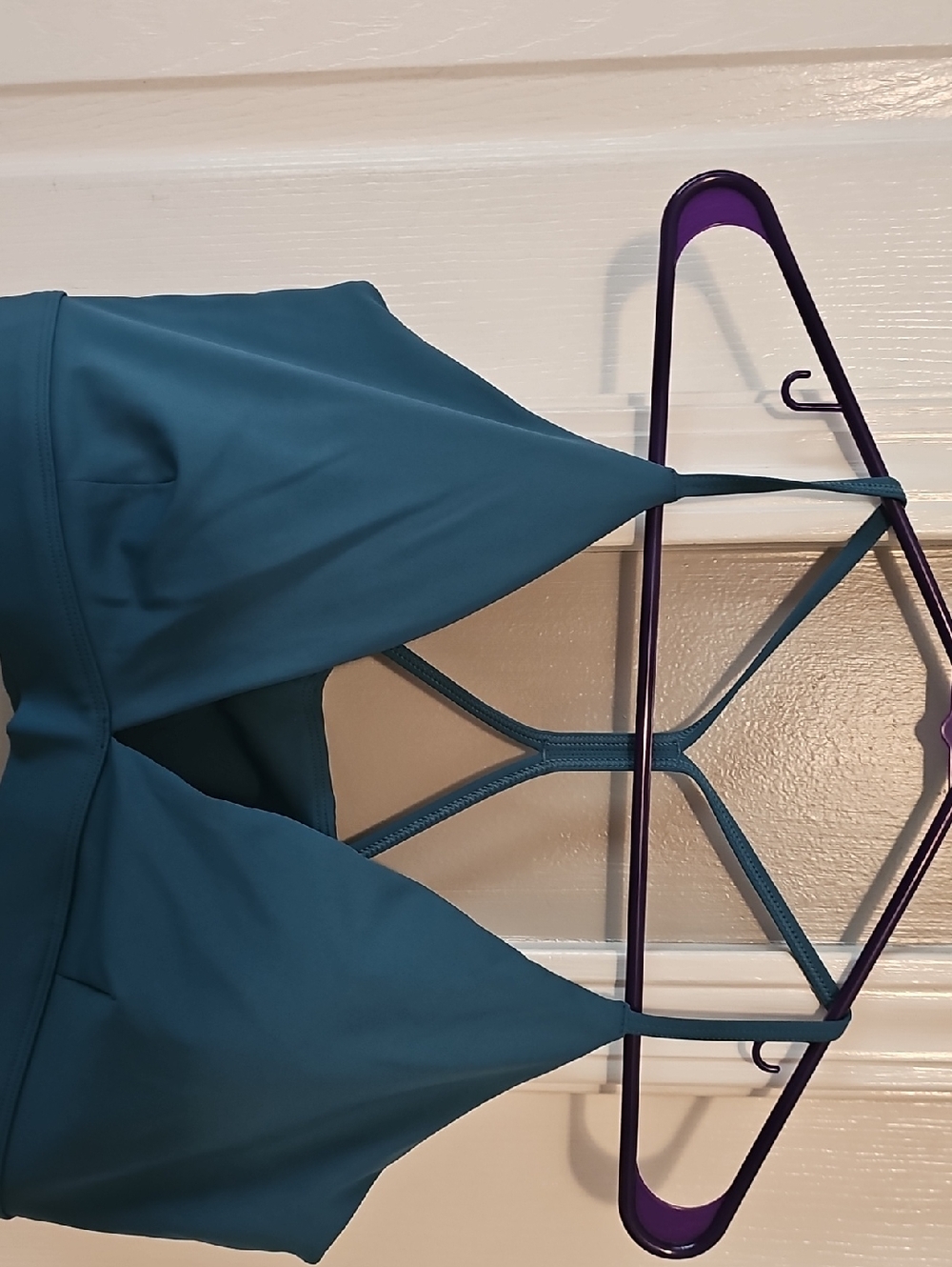 JoyLab Teal Strappy Sports Bra